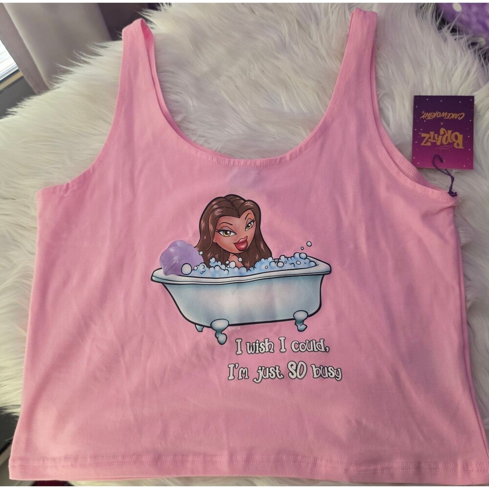 Bratz X Cakeworthy crop tank top 2xl